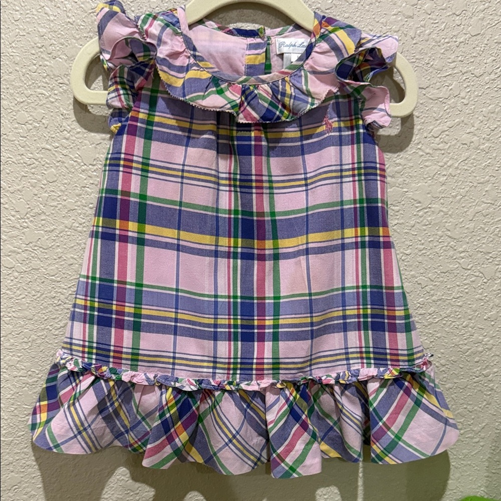 Ralph Lauren Multicolor Plaid Dress